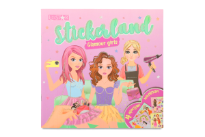 Книжка Stickerland з наліпками14аркушів Апельсин