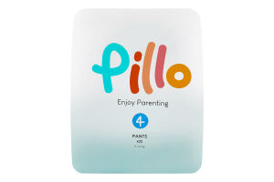 Підгузки-трусики PILLO Maxi 9-14кг 22шт. И337 (Італія)