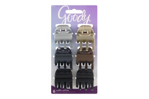 Goody Medium Claw Clips - 6 CT