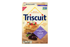 Nabisco Triscuit Crackers Mediterranean Style Olive