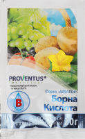 Стимулятор росту Борна кислота 20г Proventus
