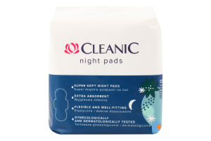 Прокладки гігієнічні Cleanic Soft Duo pack нічні