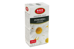 Чай цветочный из цветов ромашки Ромашка Три слона к/у 20х1г