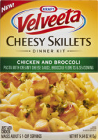 Kraft Velveeta Cheesy Skillets Chicken and Broccoli Dinner Kit
