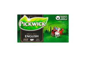 Чай черный натуральный English Original Pickwick к/у 20х2г
