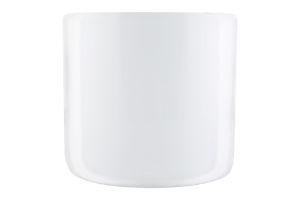 Горщик квіт. Don-Plast CYLINDER 13,5 см білий DCR13,5 И152 (Польща)