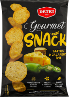 Снек Gourmet з сиром та Халапеньйо 100г Detki