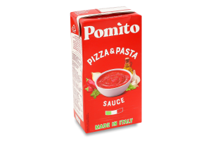 Соус томатный для пиццы и пасты пастеризованный Pomi т/п 500г