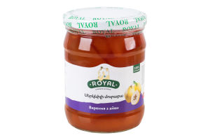 Варенье из айвы Royal с/б 600г