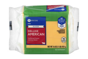 SE Grocers Slices Deluxe American - 24 CT