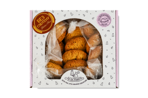 Печенье сдобное безглютеновое Кокосово-молочное Ay Da Baker к/у 0.2кг