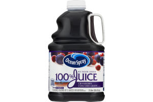 Ocean Spray No Sugar Added 100% Juice Cranberry Concord Grape
