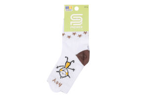 Шкарпетки дитячі з малюнком модель-2 висока резинка р.12-20 Premier Socks