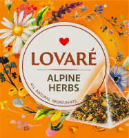 Суміш чаю трав'яного плодово-ягідного та квіткового Альпійський луг Lovare к/у 15х2г