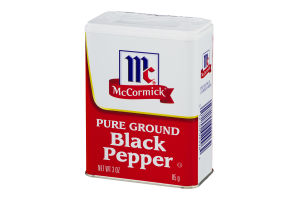 McCormick Pure Ground Black Pepper