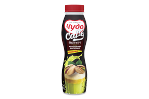 Йогурт 2,5% жиру з наповнювачем "Зі смаком "Фісташкове капучіно"", ТМ "Чудо" 260 г