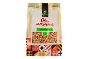 Овес зерно голозерный органический Екород м/у 400г