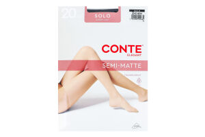 Колготки жіночі Conte elegant Solo 20den 2 nero