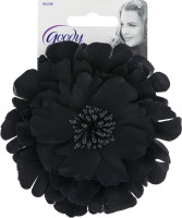 Goody Fashionow Salon Clip Flower Black