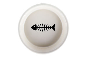 Миска д/котів 180мл кераміка Lucky Pet