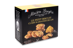 Печиво Maison Bruyere з каррі та насінням льону