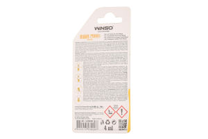 Ароматизатор д/авто Fresh Wood Vanilla 4мл блістер Winso