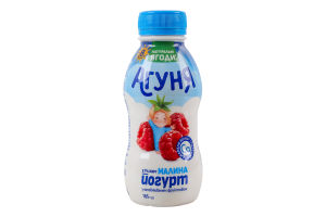 Йогурт 2.7% для дітей від 8міс з наповнювачем фруктовим Малина Агуня п/пл 185г