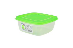 Контейнер универсальный 0.5л 124x124x53мм Квадратный №1 Эконом бокс Ал-Пластик 1шт