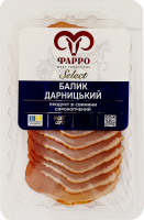 Балик зі свинини нарізка Дарницький Фарро с/к в/с кг
