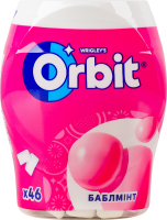 Гумка жувальна без цукру Баблмінт Orbit п/б 64г