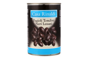 Фасоль черная Tondini Casa Rinaldi ж/б 400г