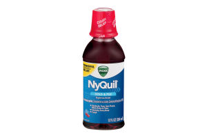 Vicks NyQuil Cold & Flu Nighttime Relief Cherry
