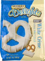 Snyder's Of Hanover Delights Hershey's White Creme Mini Pretzels
