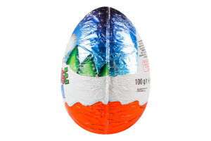 Яйце з молочного шоколаду з молочним внутрішнім шаром та іграшкою Maxi Kinder Surprise м/у 100г