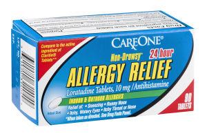 CareOne Allergy Relief Non-Drowsy Tablets - 90 CT