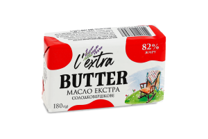 Масло с.в. екстра 82,0% L`extra 3,6 кг-20 шт
