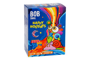 Набір продукції з іграшкою та стікером Різдвяний бокс Bob Snail к/у 145г