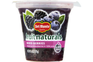 Del Monte Fruit Naturals Mixed Berries in 100& Juice