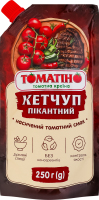 Кетчуп пастеризований Пікантний Томатіно д/п 250г