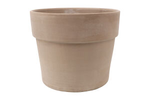Горщик д/квітів Перфетто 3,2л мокко кераміка 20*16см Шинкар
