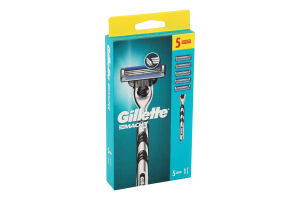 Бритва зі змінними касетами Mach 3 Gillette 1шт