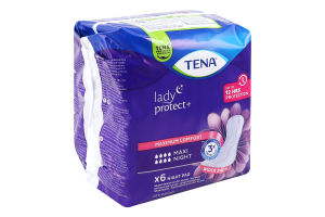 Прокладки урологические Maxi Night Lady Tena 6шт