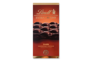 Шоколад темний Extra creamy Lindt к/у 80г