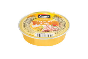 Паштет с мясом птицы деликатесный Hame ст 75г
