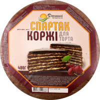 Коржі д/торта Спартак 400г Домашні продукти