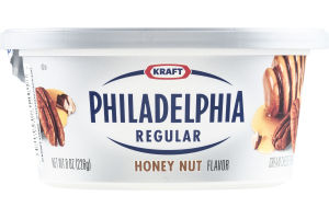 Kraft Regular Philadelphia Cream Cheese Honey Nut Flavor