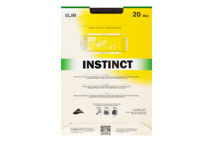 Колготки жіночі Instinct Slim 20den 4 bogi