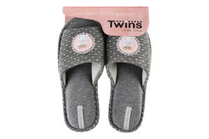 Тапочки открытые домашние женские Twins №5857 38-39