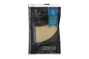 Ahold Swiss Cheese Deli Style Sliced