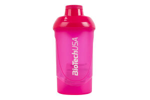 Шейкер 600мл Magic Magenta Wave BiotechUSA 1шт